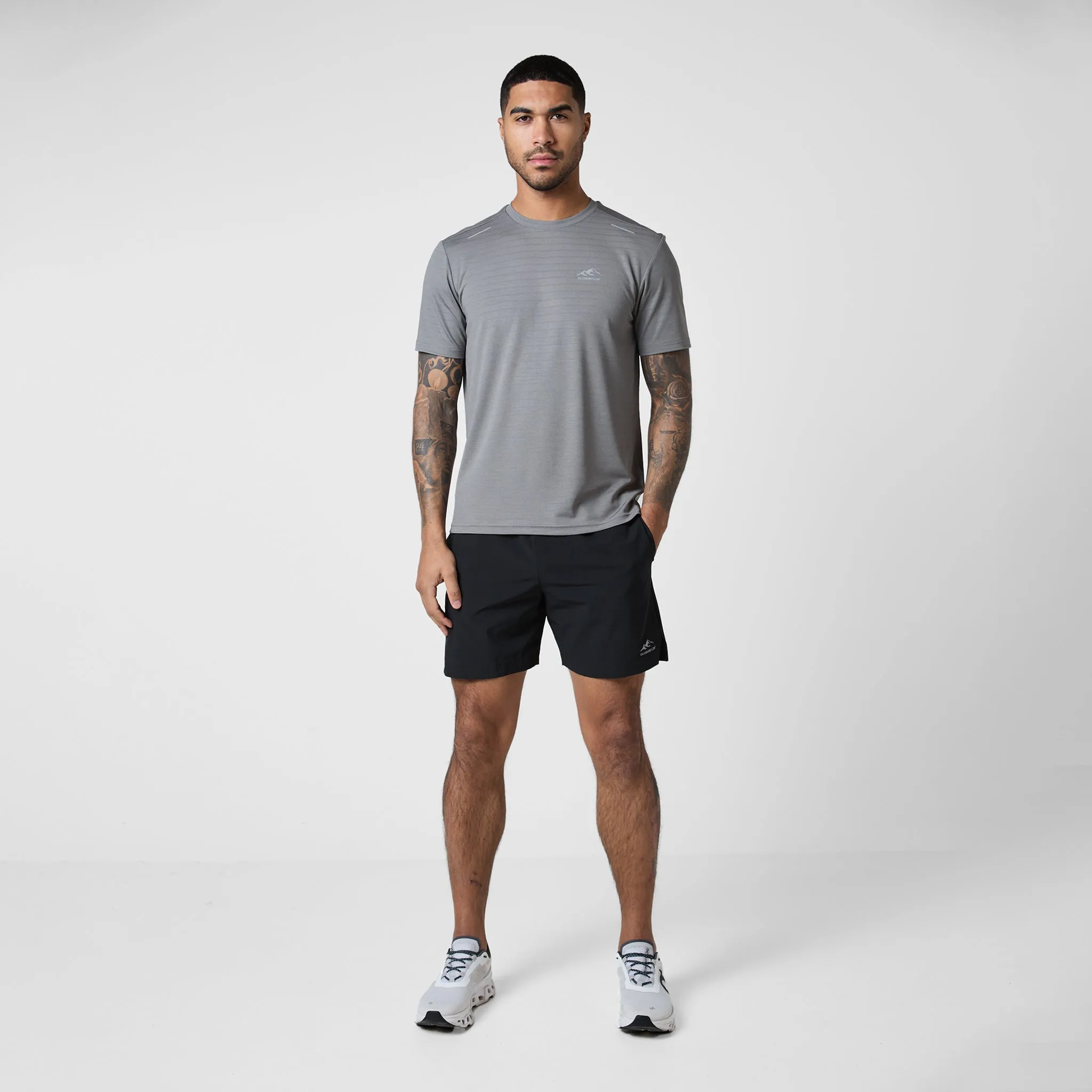 2-Pack Training T-Shirts | Black/Grey
