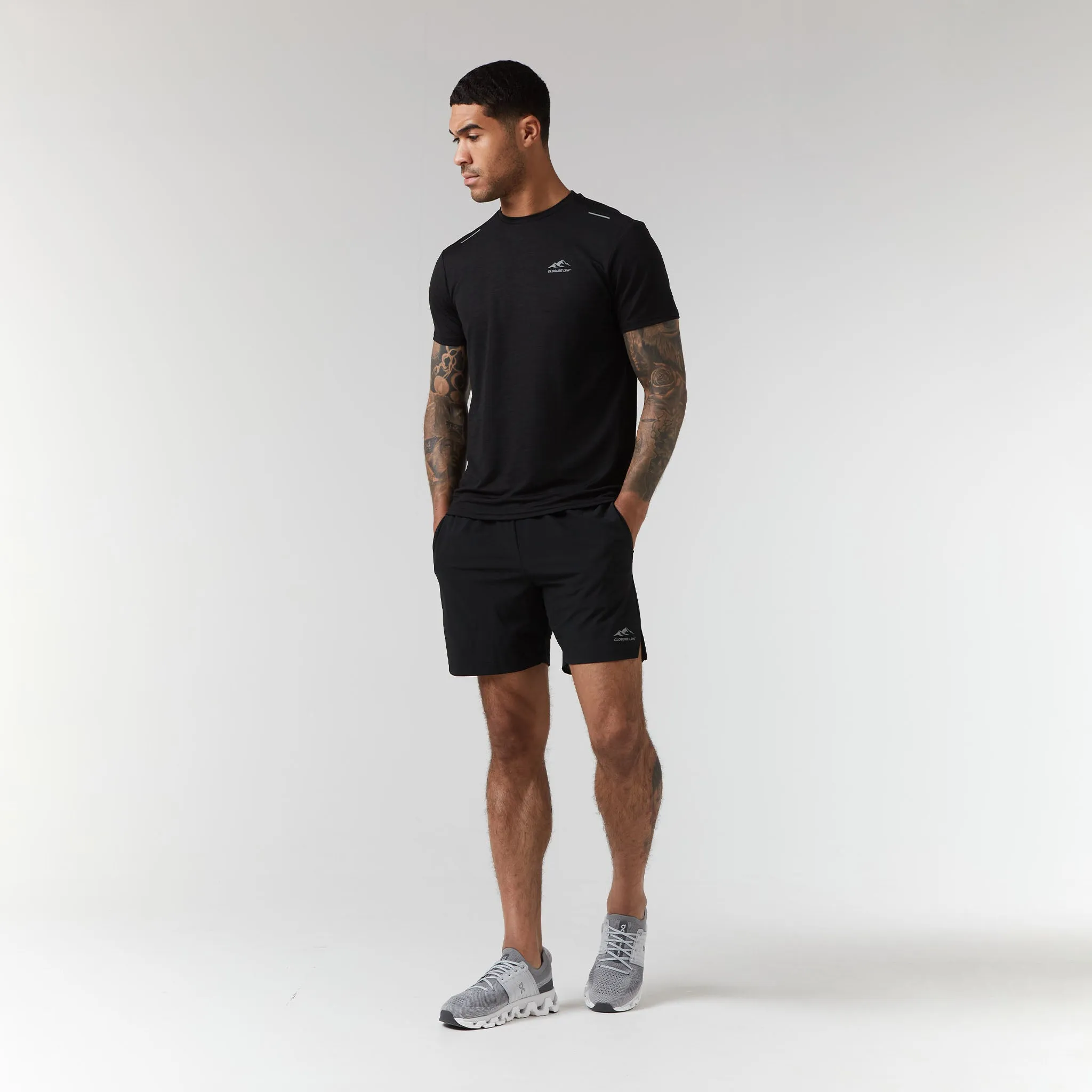 2-Pack Training T-Shirts | Black/Grey