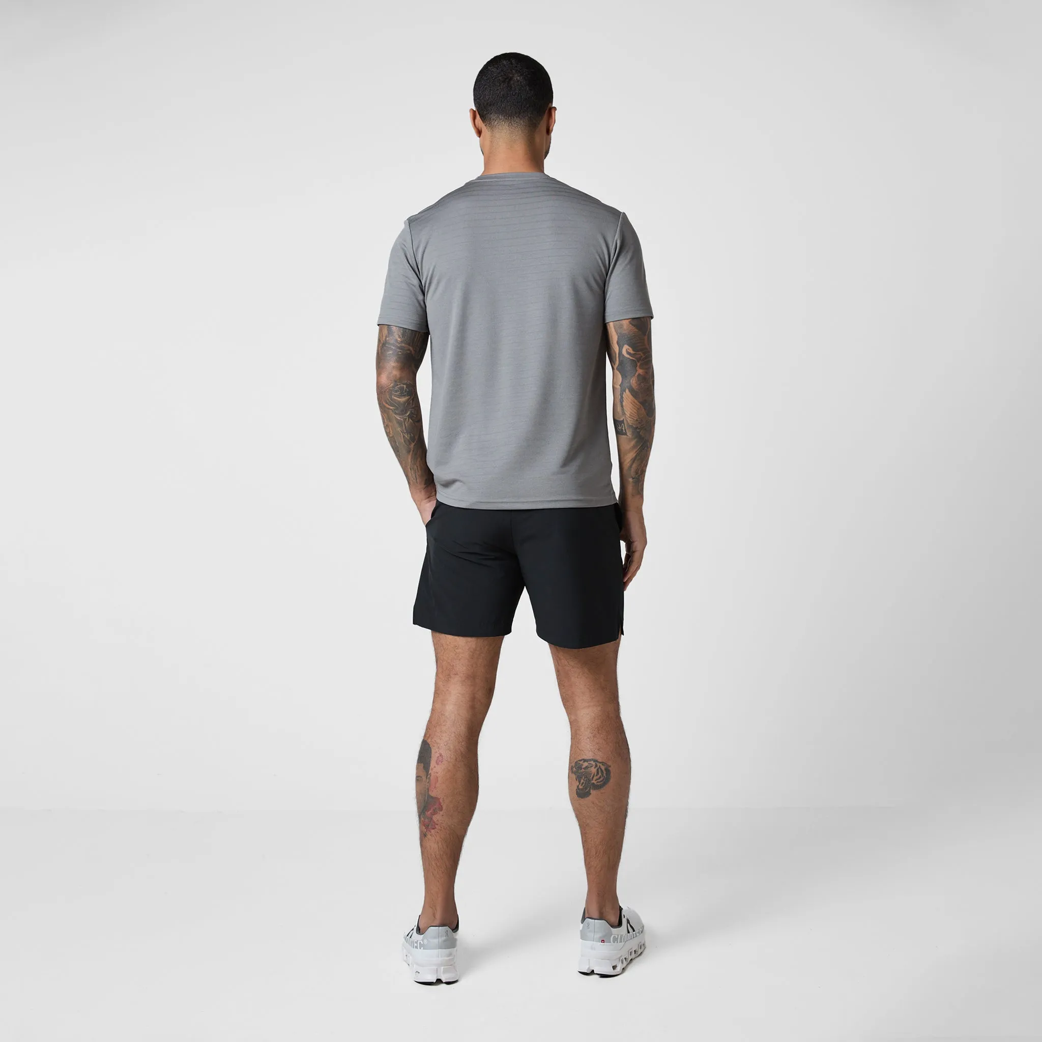 2-Pack Training T-Shirts | Black/Grey