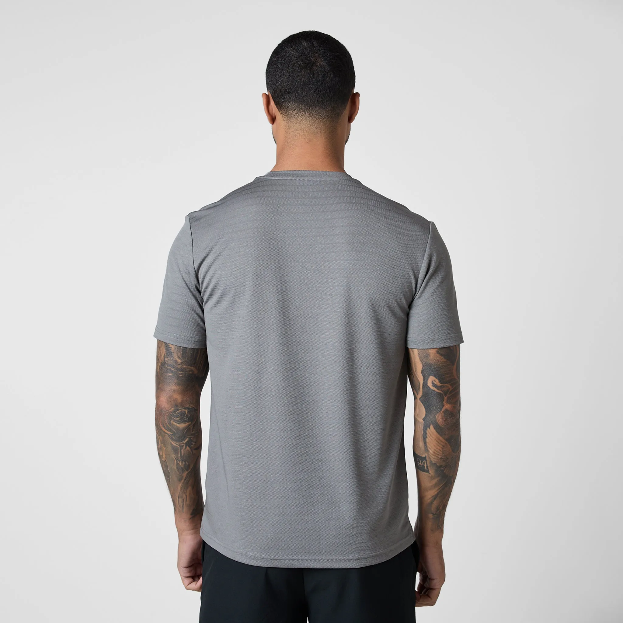 2-Pack Training T-Shirts | Black/Grey