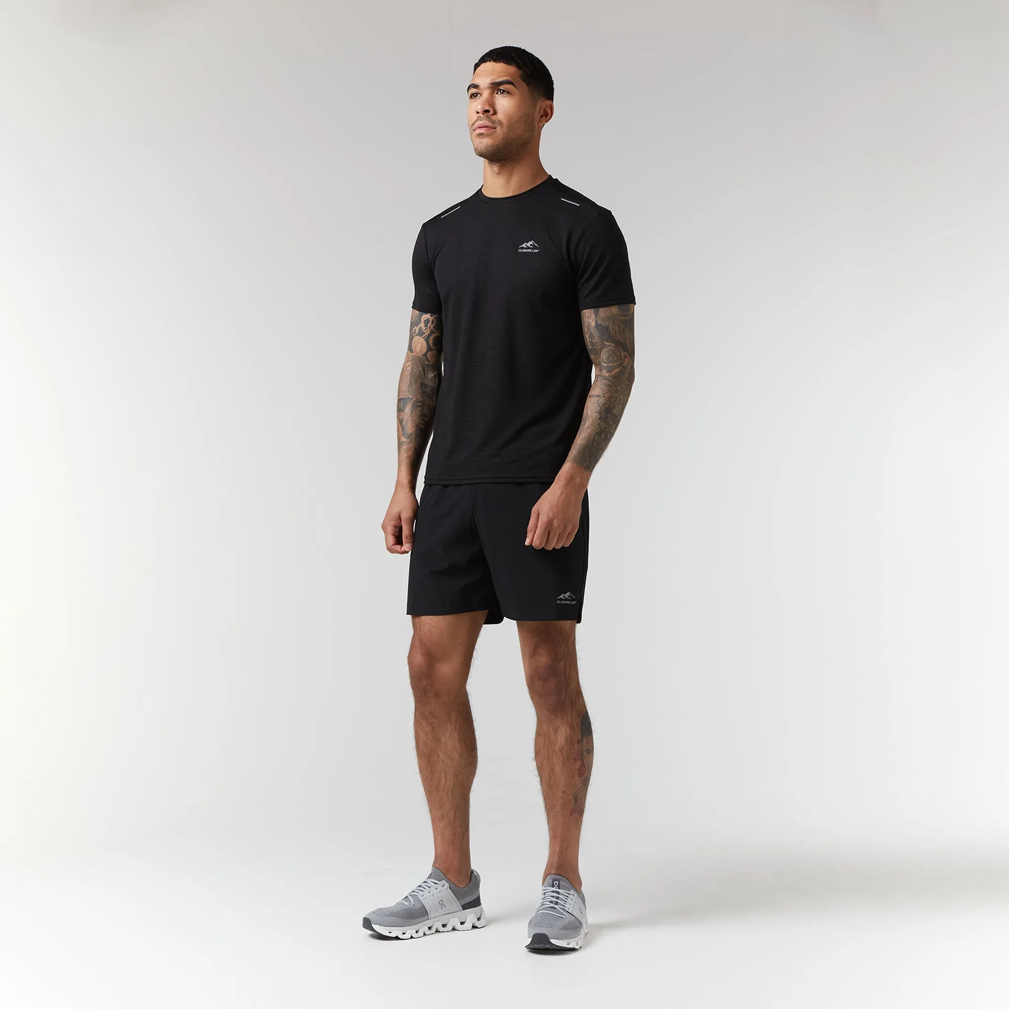 2-Pack Training T-Shirts | Black/Grey