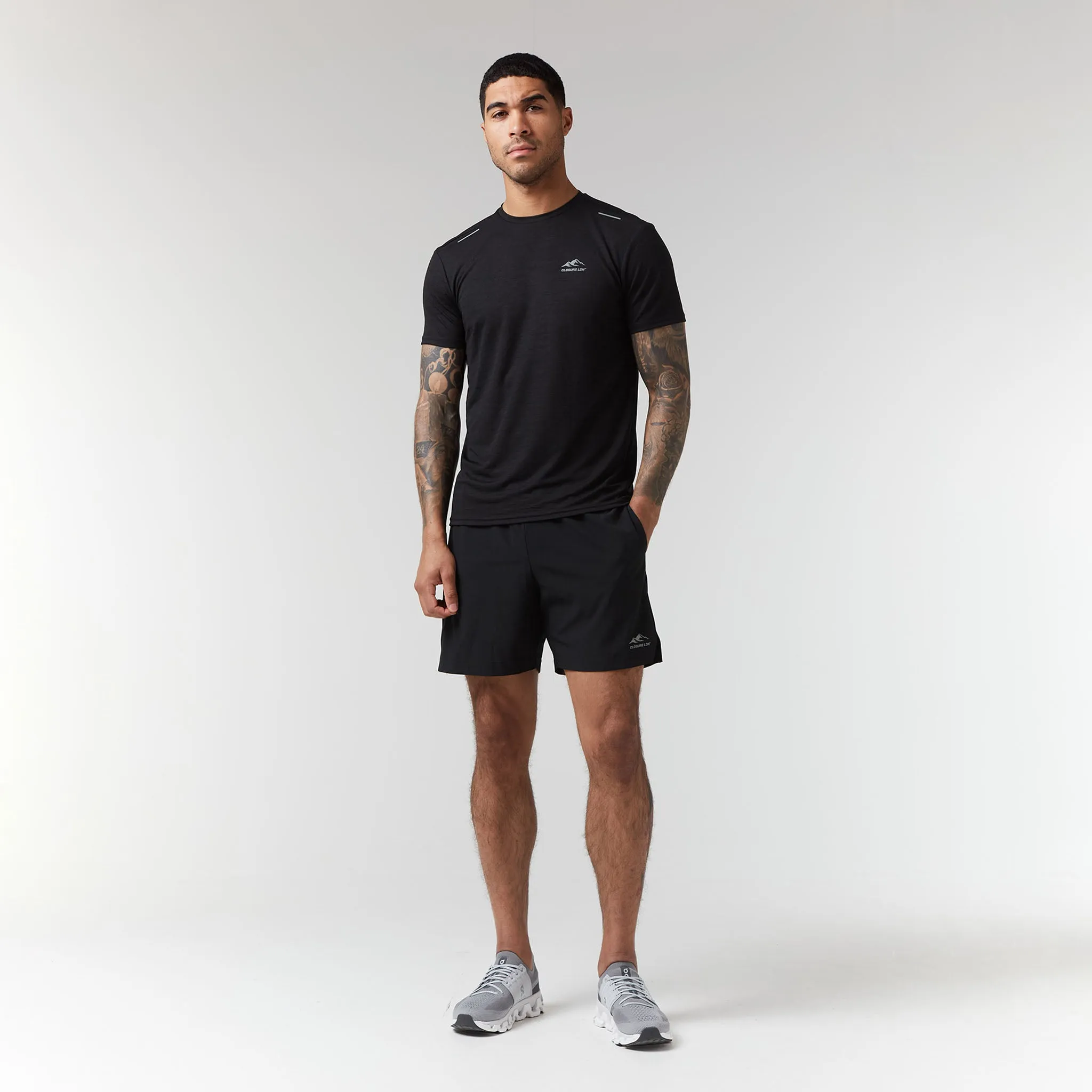 2-Pack Training T-Shirts | Black/Grey