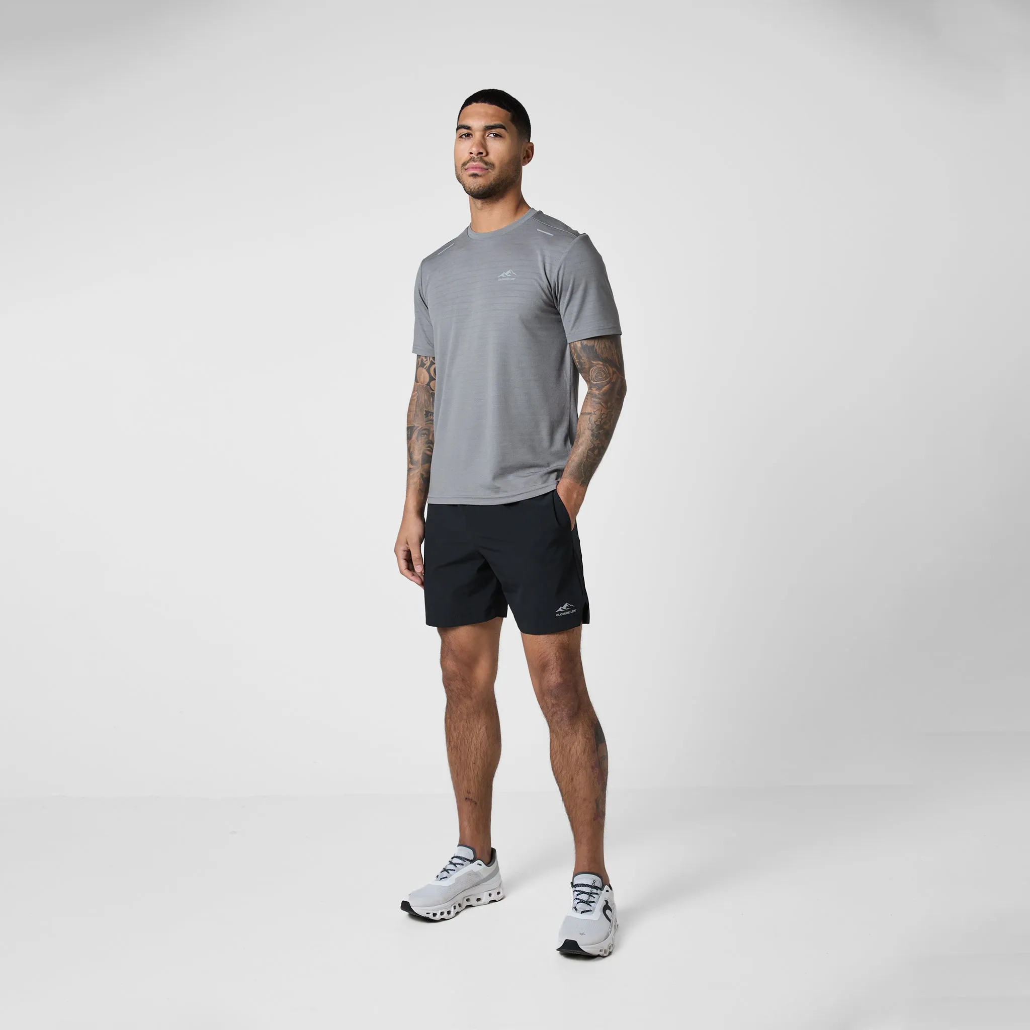 2-Pack Training T-Shirts | Black/Grey