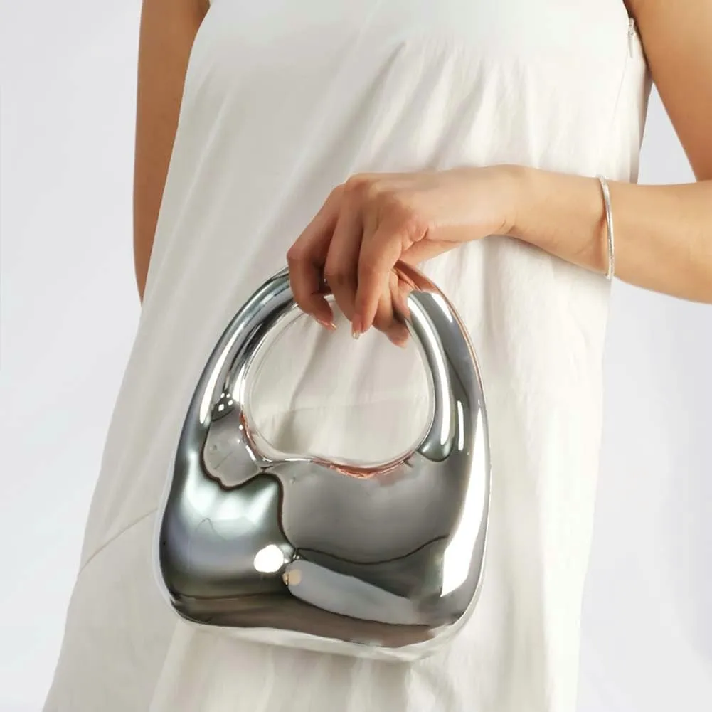 Acrylic Clutch Purses for Women Chic Evening Handbag Trendy Cute Evening Clutch Crossbody Bag for Prom Wedding Party