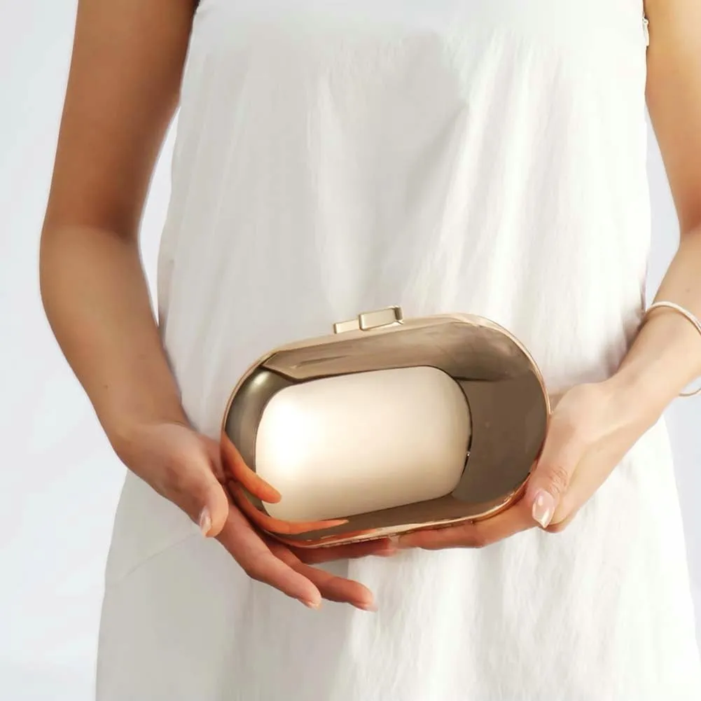 Acrylic Clutch Purses for Women Cute Chic Evening Handbag Trendy Evening Clutch Crossbody Bag for Prom Wedding Party