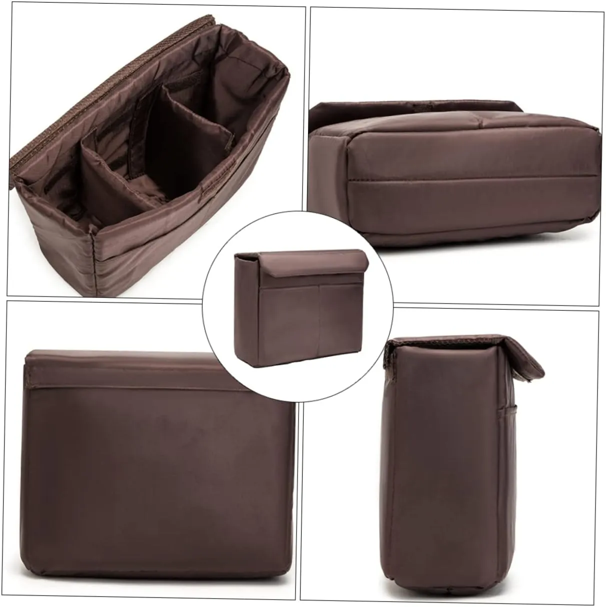 Angoily 1pc Camera Lens Carrying Bag Padded Portable Organizer for Tablet Accessories Stylish Camera Protection Bag