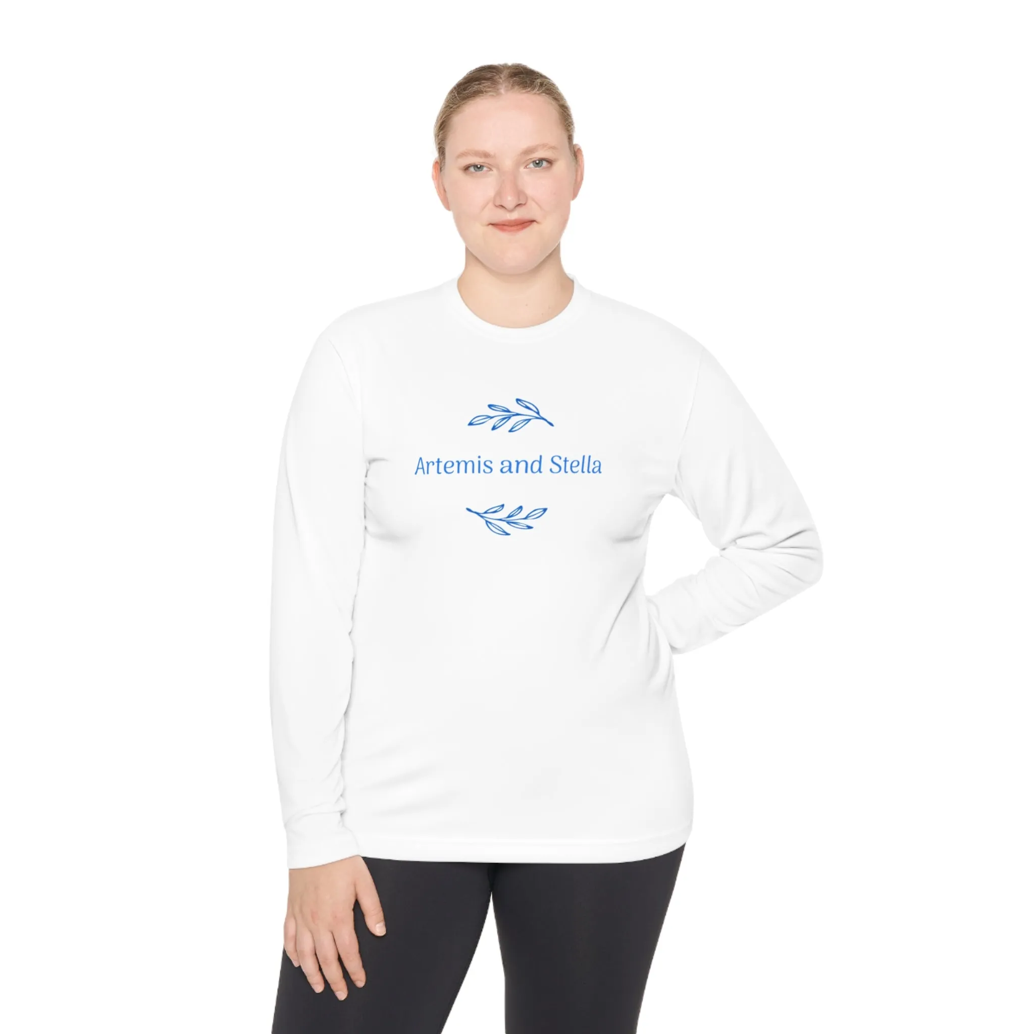 Artemis and Stella Logo - Unisex Lightweight Long Sleeve Tee