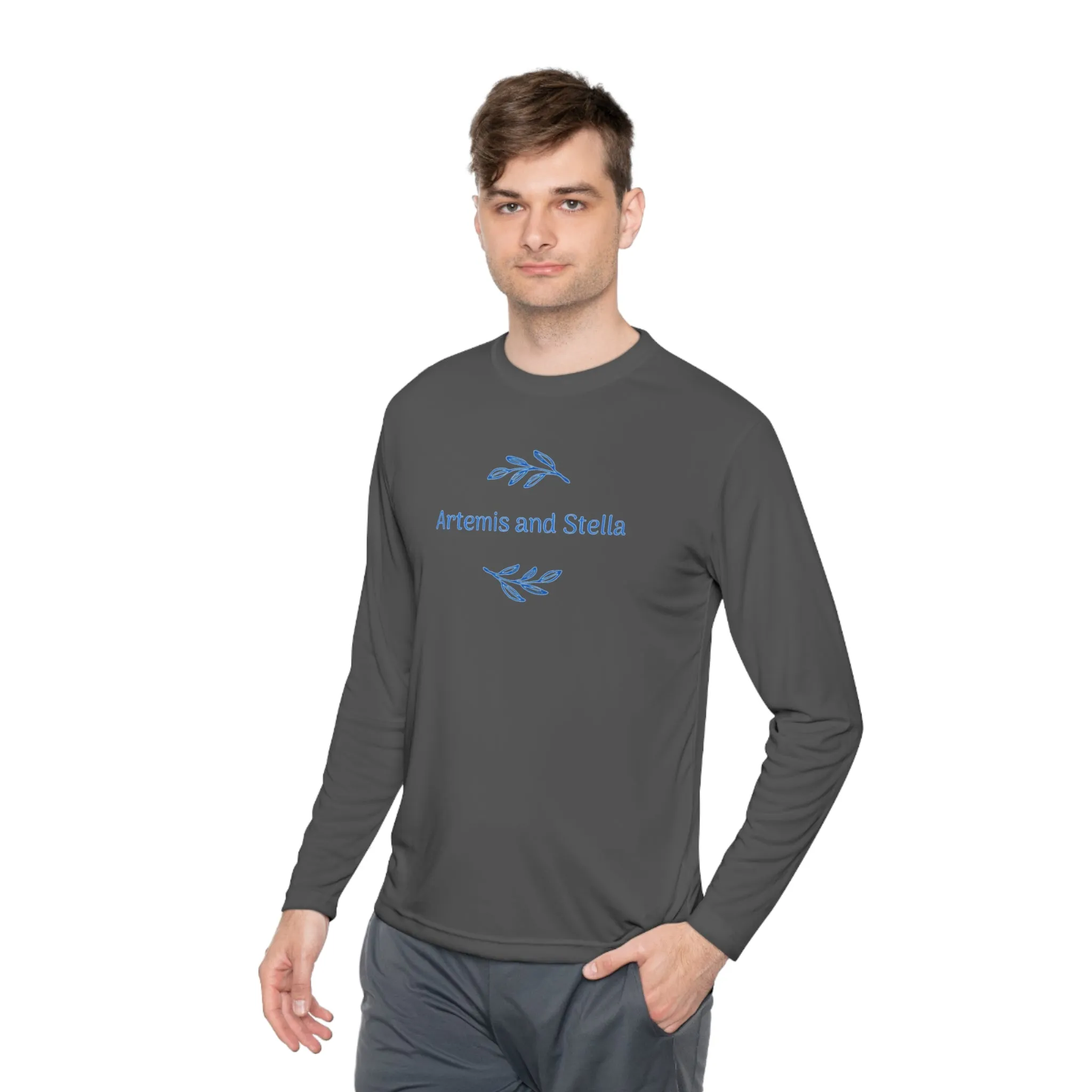 Artemis and Stella Logo - Unisex Lightweight Long Sleeve Tee