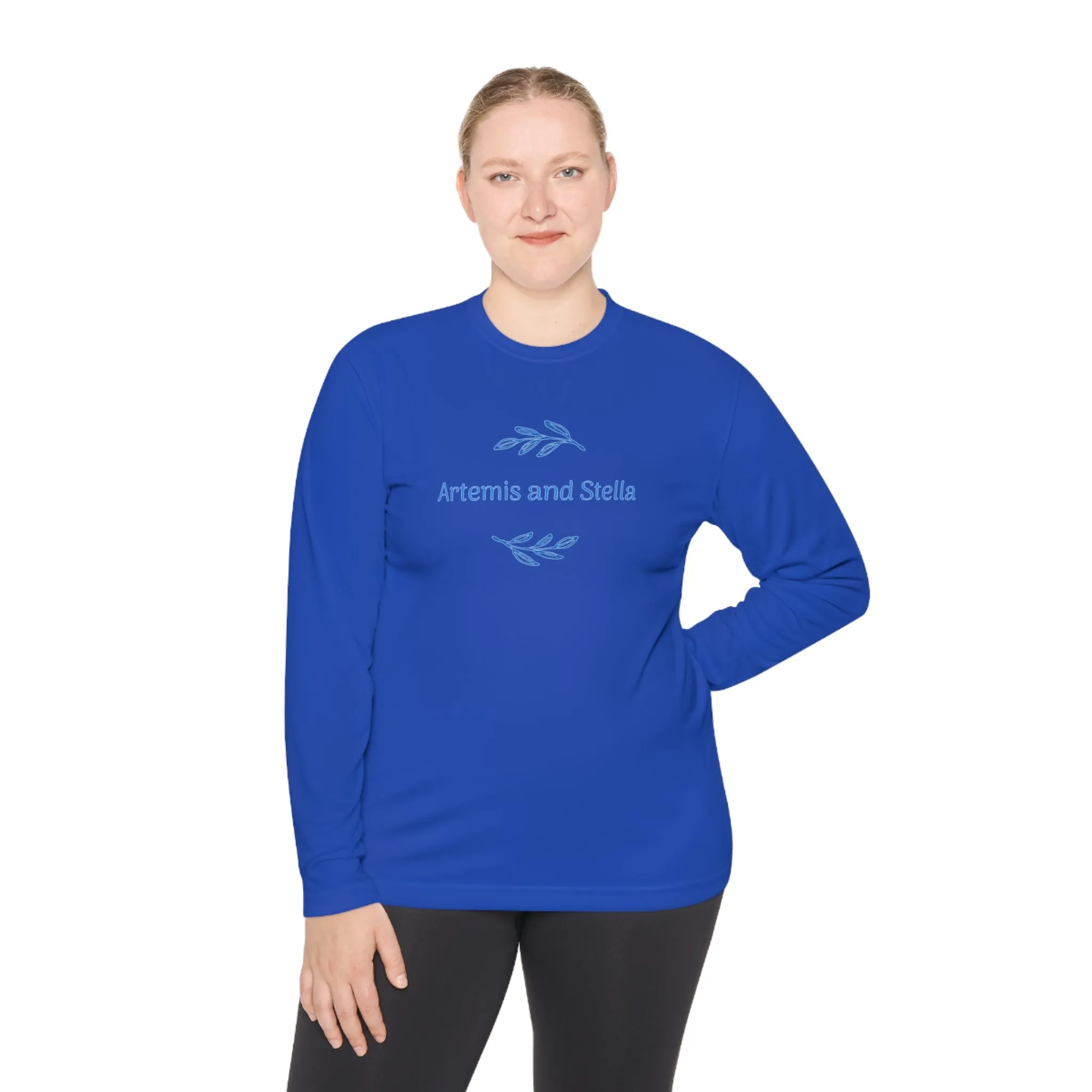 Artemis and Stella Logo - Unisex Lightweight Long Sleeve Tee