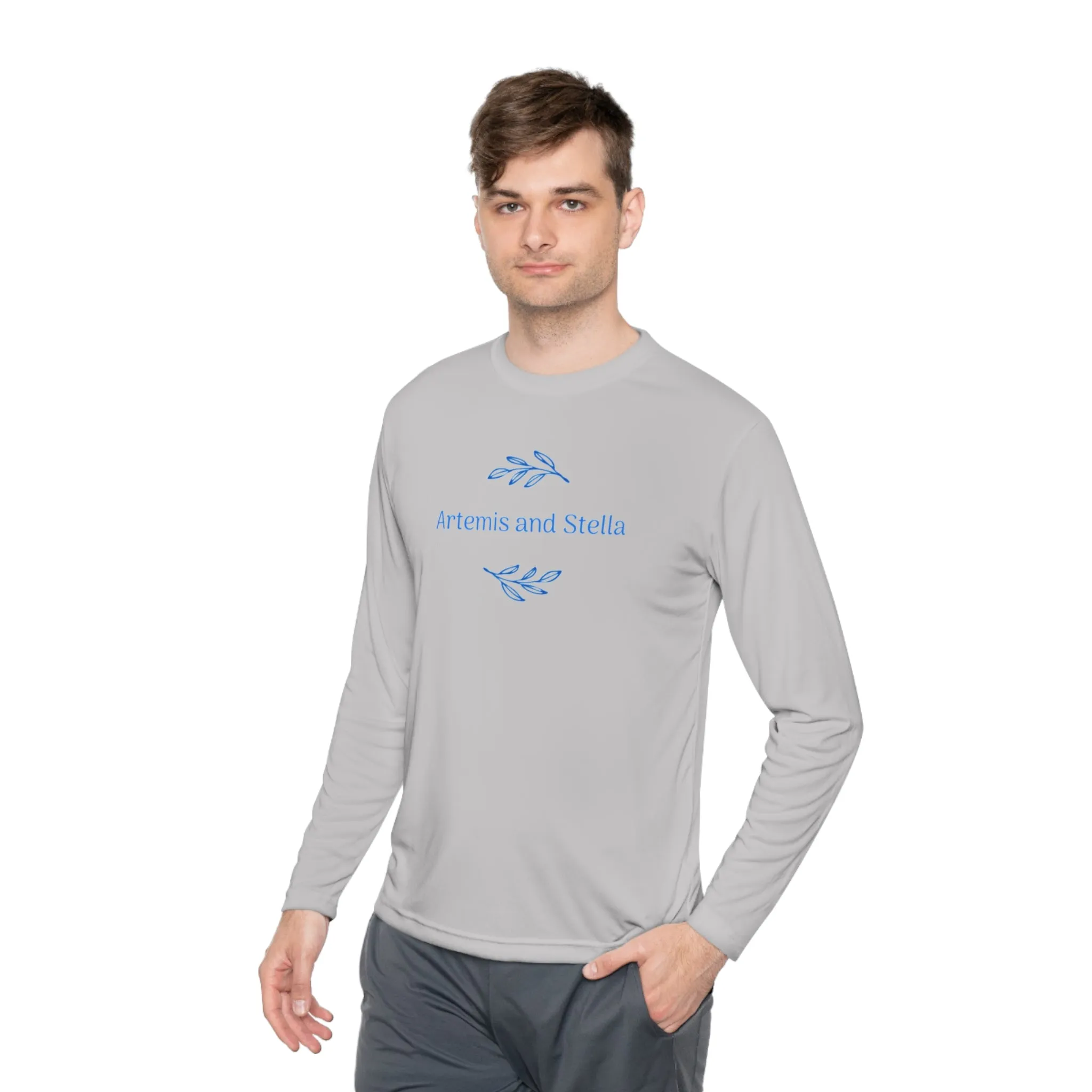 Artemis and Stella Logo - Unisex Lightweight Long Sleeve Tee