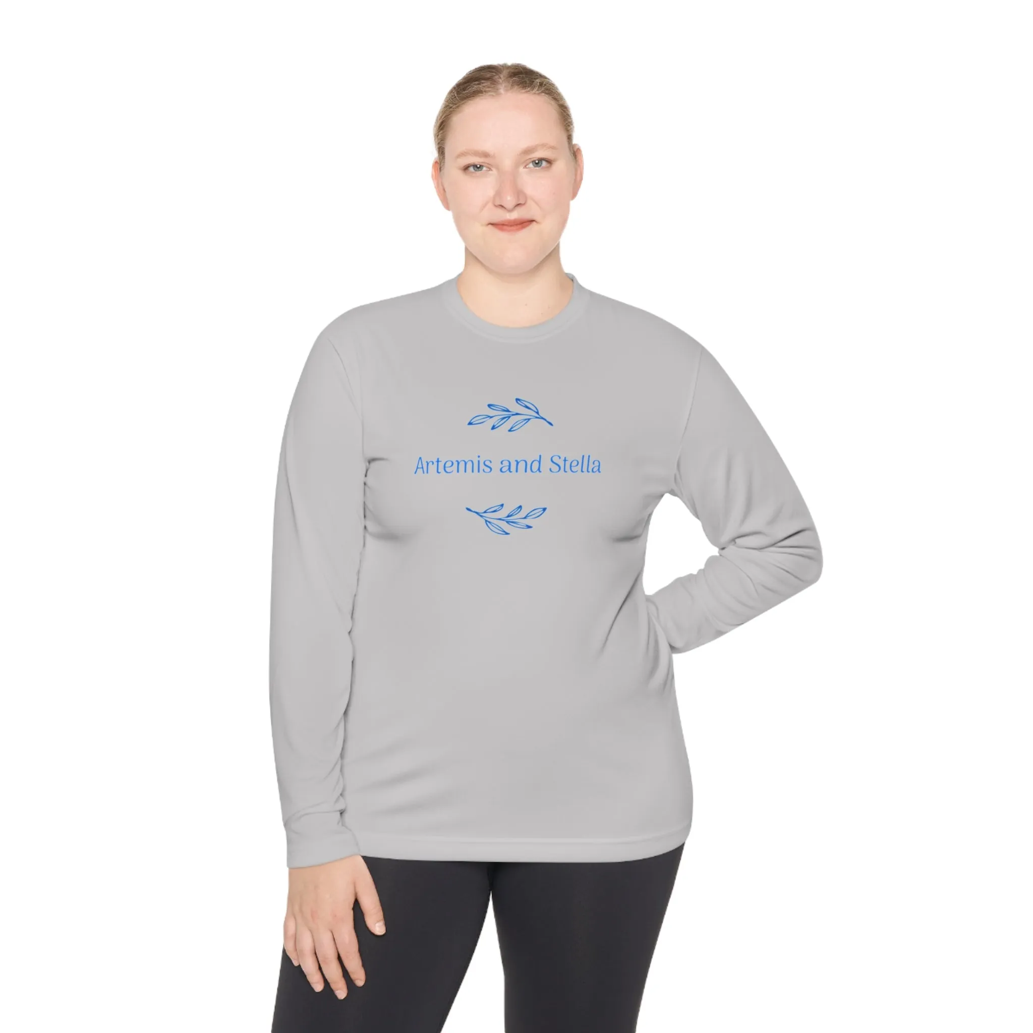 Artemis and Stella Logo - Unisex Lightweight Long Sleeve Tee