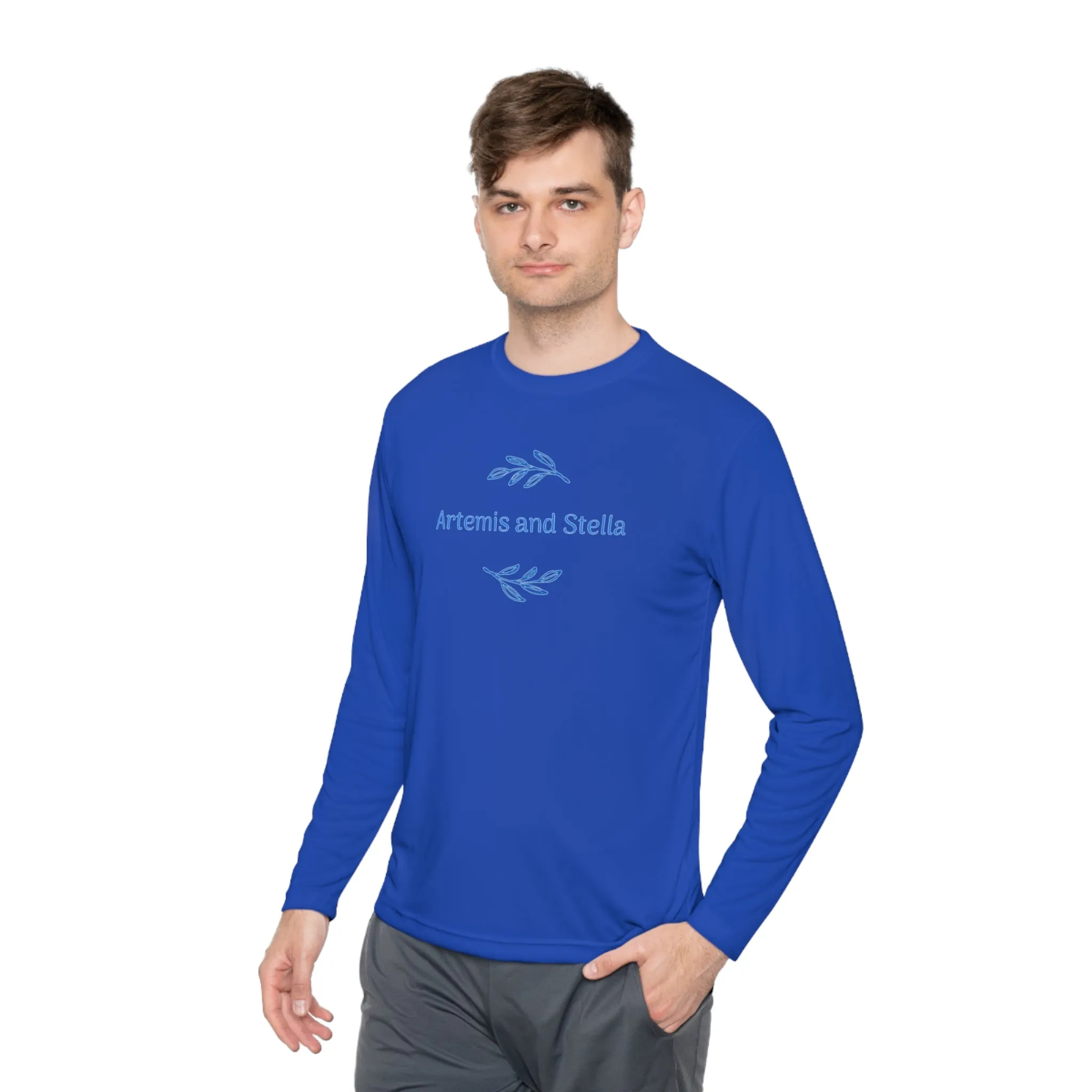 Artemis and Stella Logo - Unisex Lightweight Long Sleeve Tee