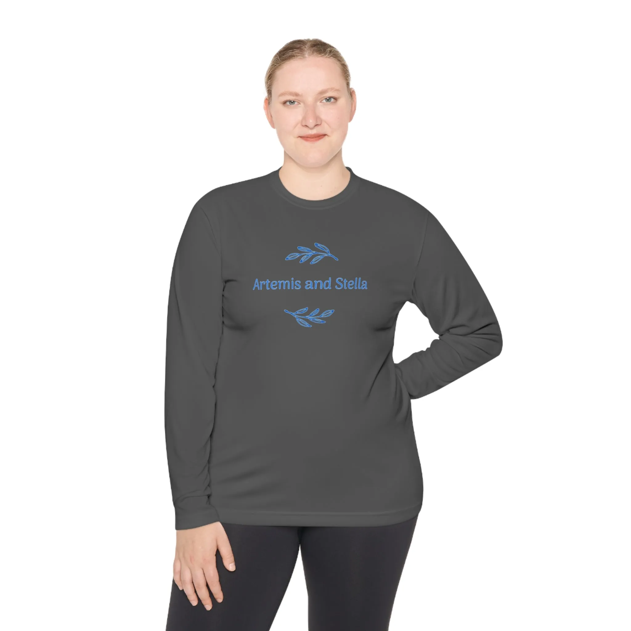Artemis and Stella Logo - Unisex Lightweight Long Sleeve Tee