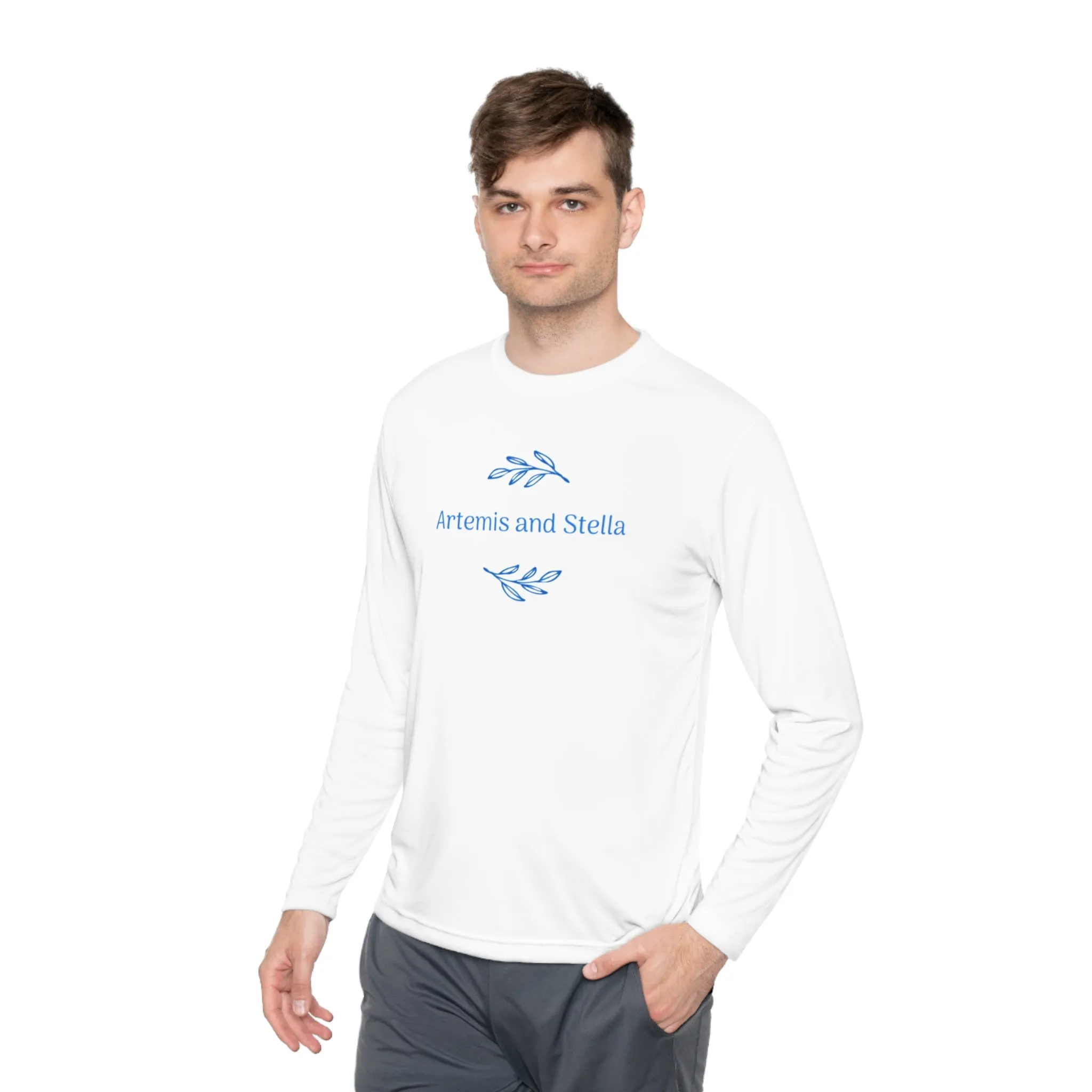 Artemis and Stella Logo - Unisex Lightweight Long Sleeve Tee