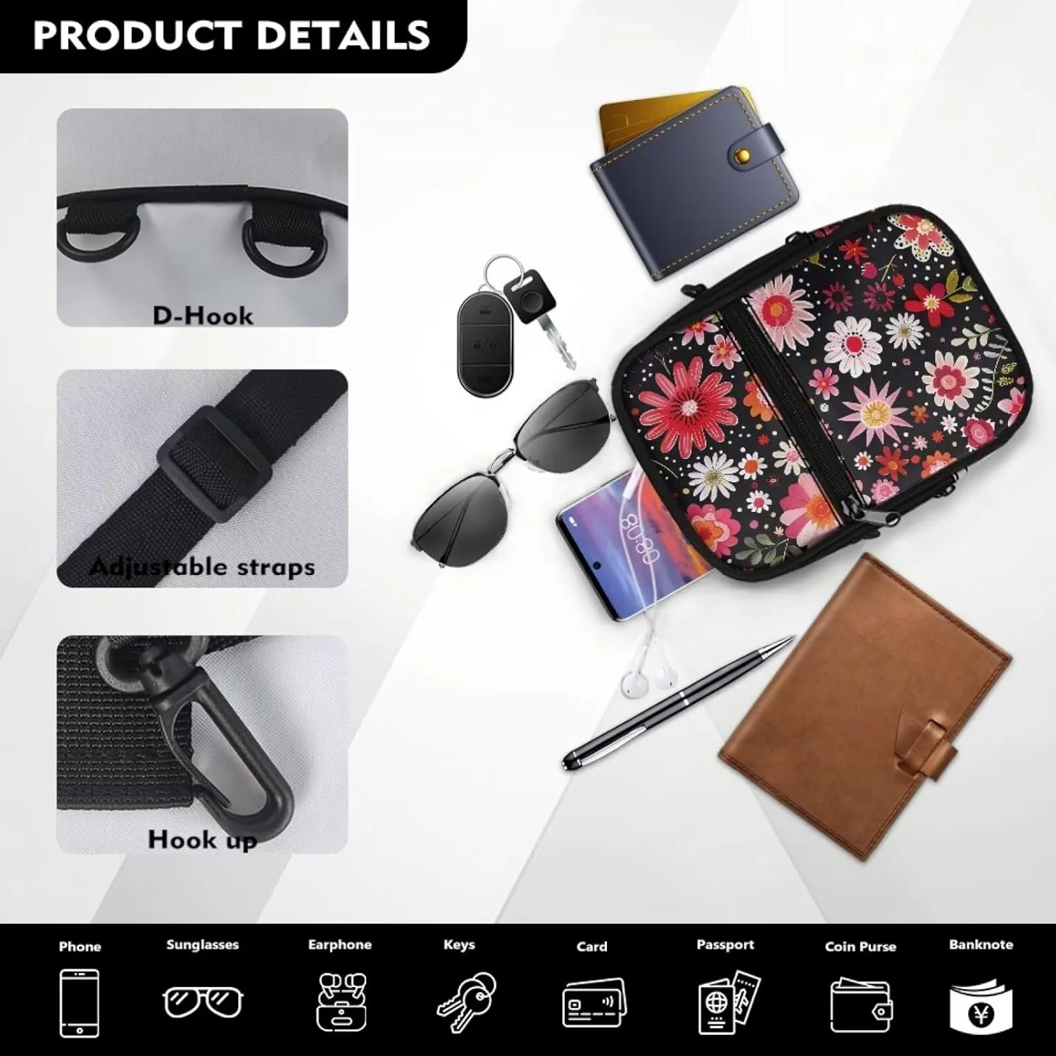 BIGCARJOB Crossbody Bags for Women Trendy Shoulder Handbags Crossbody Backpack Mini Purse
