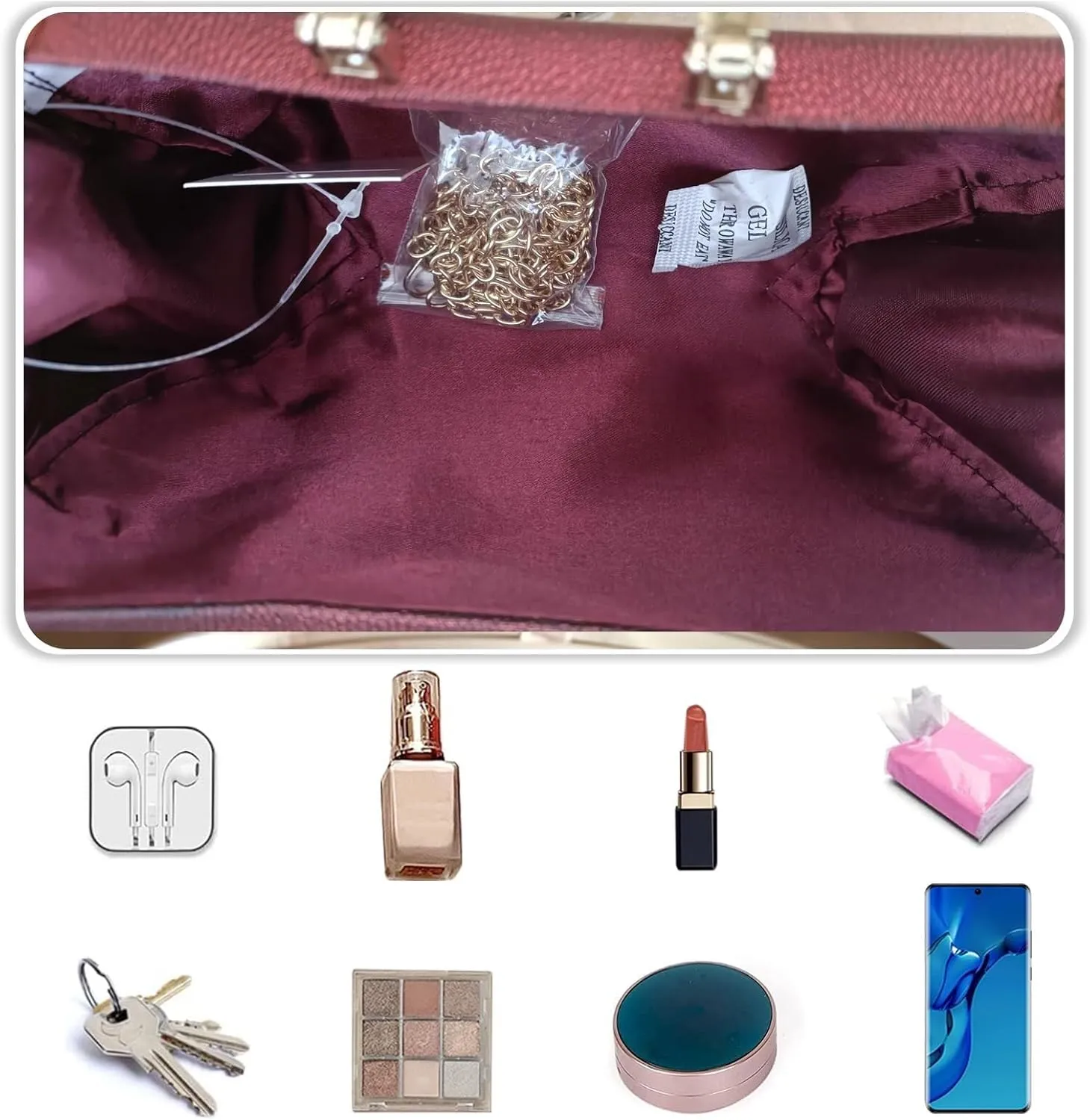 Bridal Wedding Purse Glitter Shoulder Elegant Crossbody Sequin Clutch for Women Rhinestone Crystal Handbag