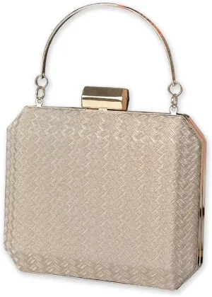 Bridal Wedding Purse Shoulder Elegant Crossbody Small Evening for Women Glitter Clutch Sparkly Handbag