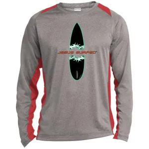 Broken Board - Men's Long Sleeve Colorblock Tee