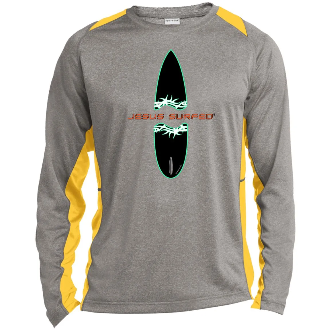 Broken Board - Men's Long Sleeve Colorblock Tee