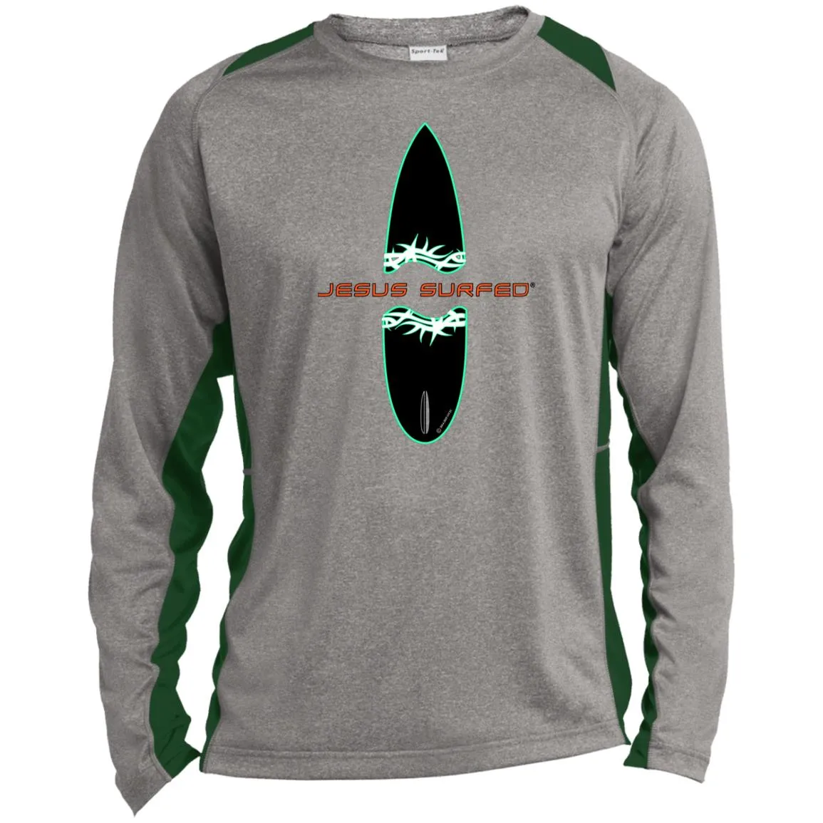 Broken Board - Men's Long Sleeve Colorblock Tee
