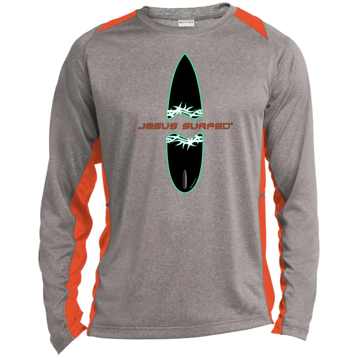 Broken Board - Men's Long Sleeve Colorblock Tee