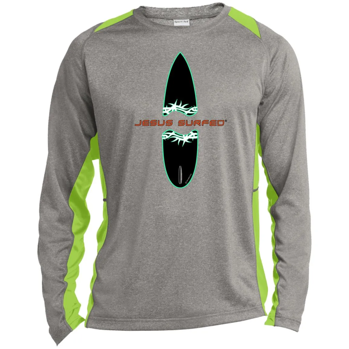 Broken Board - Men's Long Sleeve Colorblock Tee