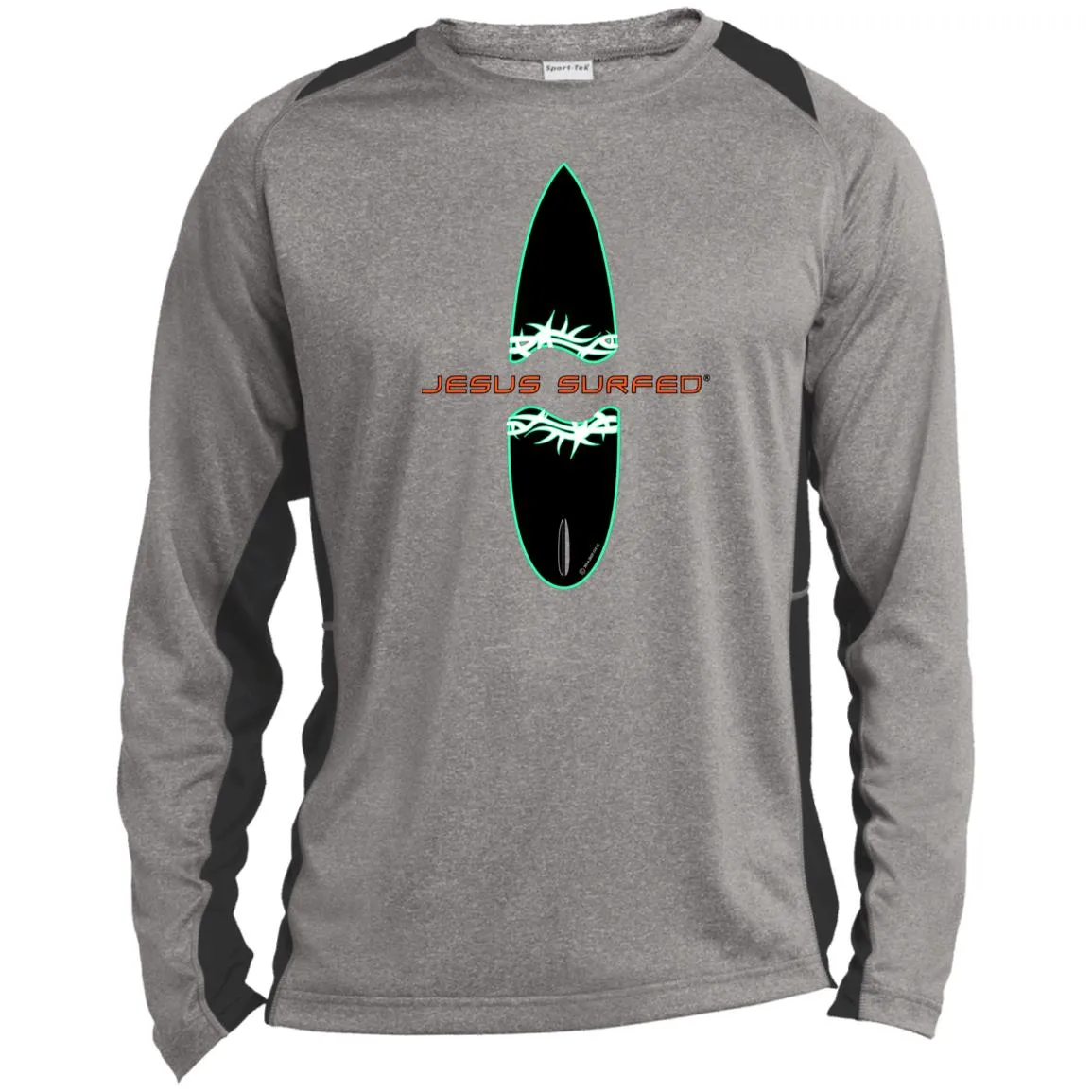 Broken Board - Men's Long Sleeve Colorblock Tee