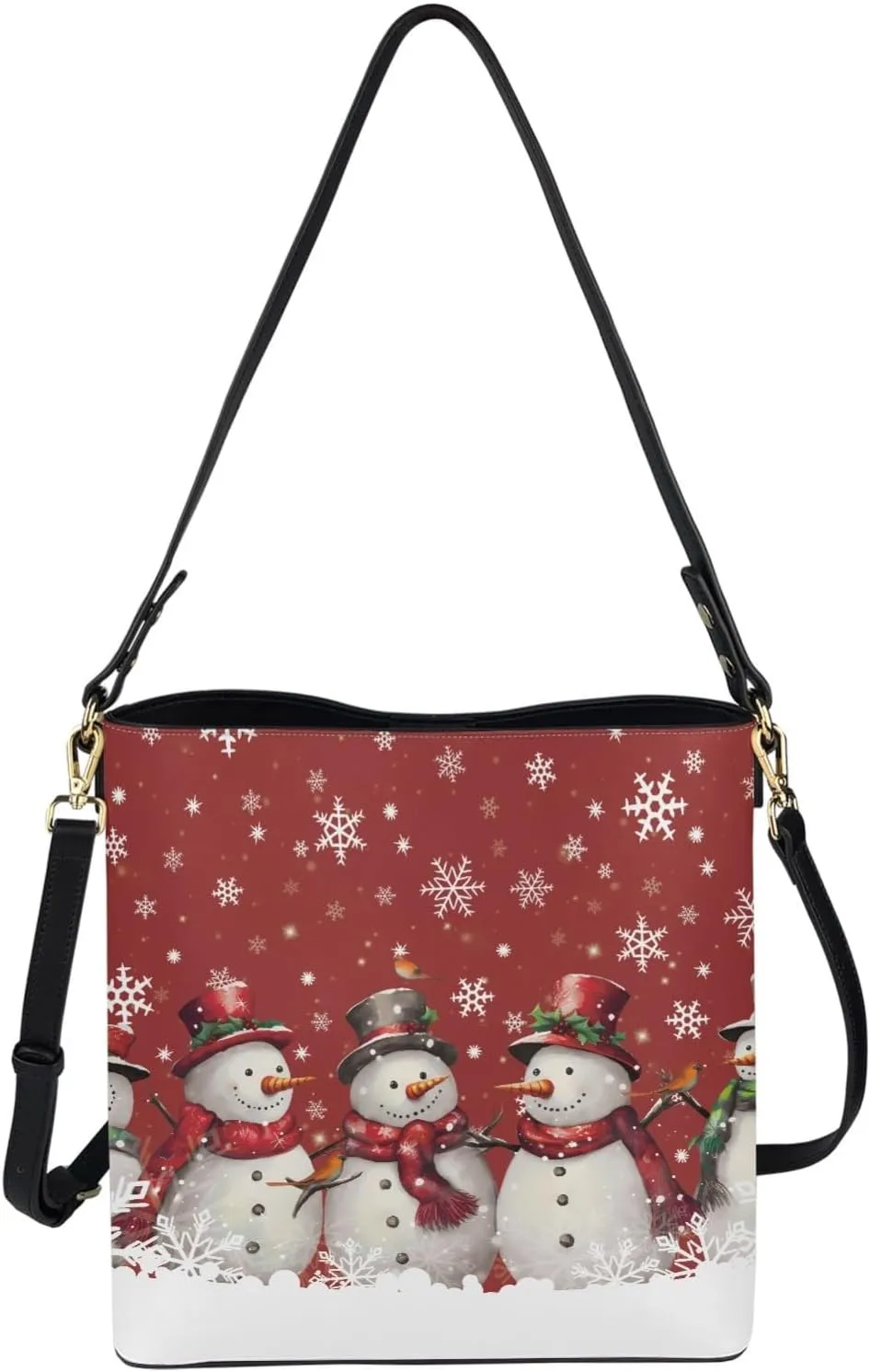 Bucket Bag for Women, PU Casual Handbag Crossbody Tote Bag, Bucket Bag Trendy Fashion Ladies Tote Handbags
