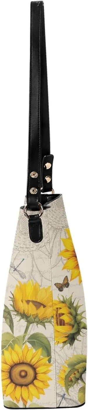 Bucket Bag for Women, PU Casual Handbag Crossbody Tote Bag, Bucket Bag Trendy Fashion Ladies Tote Handbags