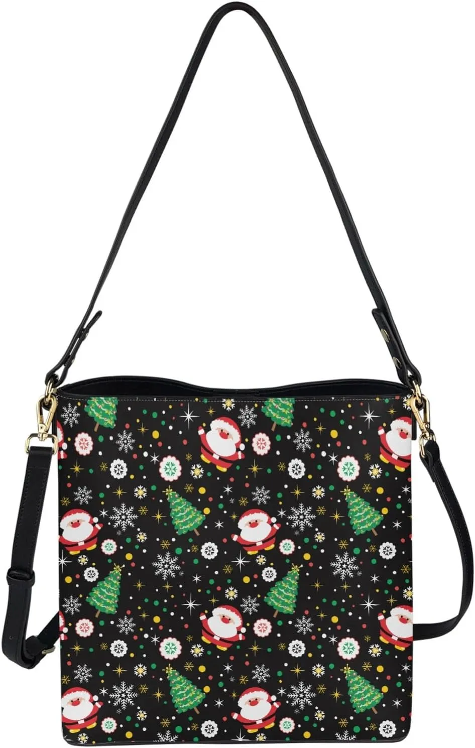 Bucket Bag for Women, PU Casual Handbag Crossbody Tote Bag, Bucket Bag Trendy Fashion Ladies Tote Handbags