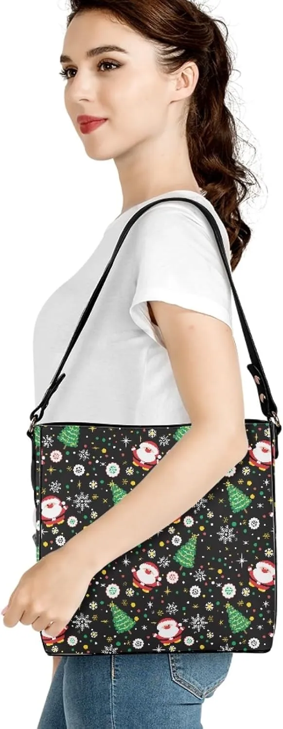 Bucket Bag for Women, PU Casual Handbag Crossbody Tote Bag, Bucket Bag Trendy Fashion Ladies Tote Handbags