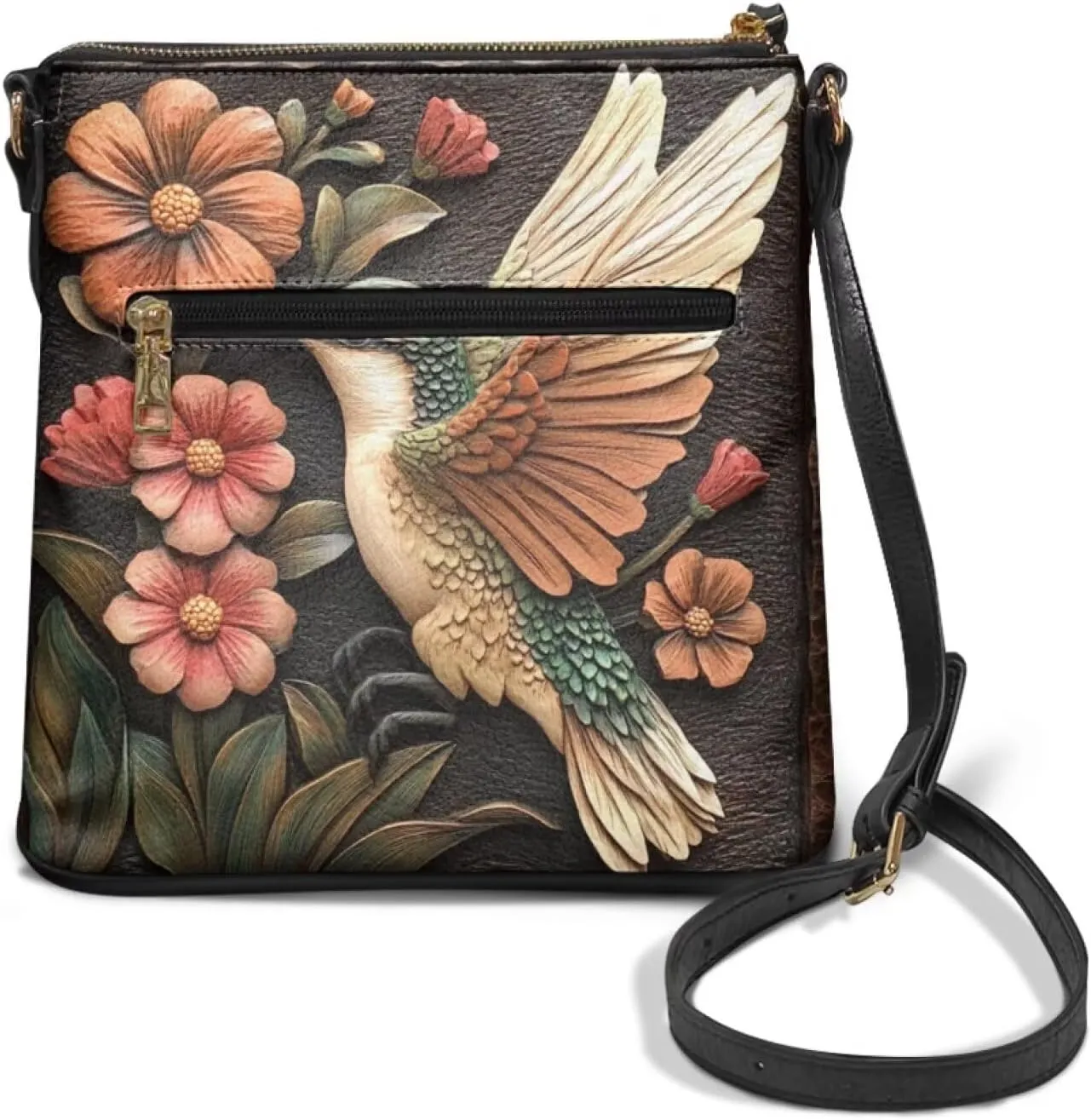 Bucket Bags for Women Trendy Large Capacity with Zipper Womens Crossbody Bags Ladies Satchel Shoulder Handbags