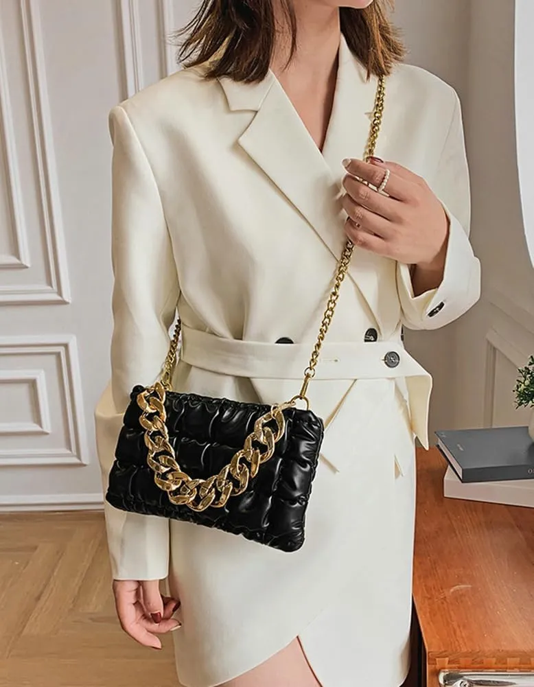 Charm Clutch Purses for Women Elegant Evening Bags for Women Formal Crossbody Shoulder Bag for Wedding Cocktail Prom Party