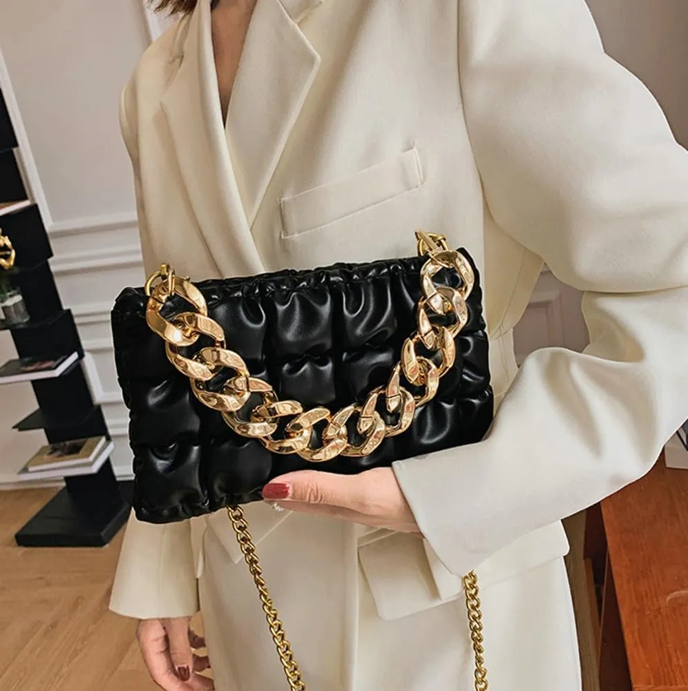 Charm Clutch Purses for Women Elegant Evening Bags for Women Formal Crossbody Shoulder Bag for Wedding Cocktail Prom Party