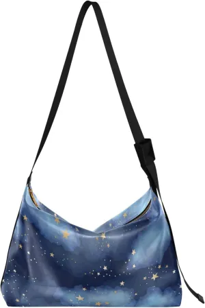 Christmas Dog Hobo Leather Bags for Women Large Crossbody Bags Trendy Animal Print Simple Shoulder Bag
