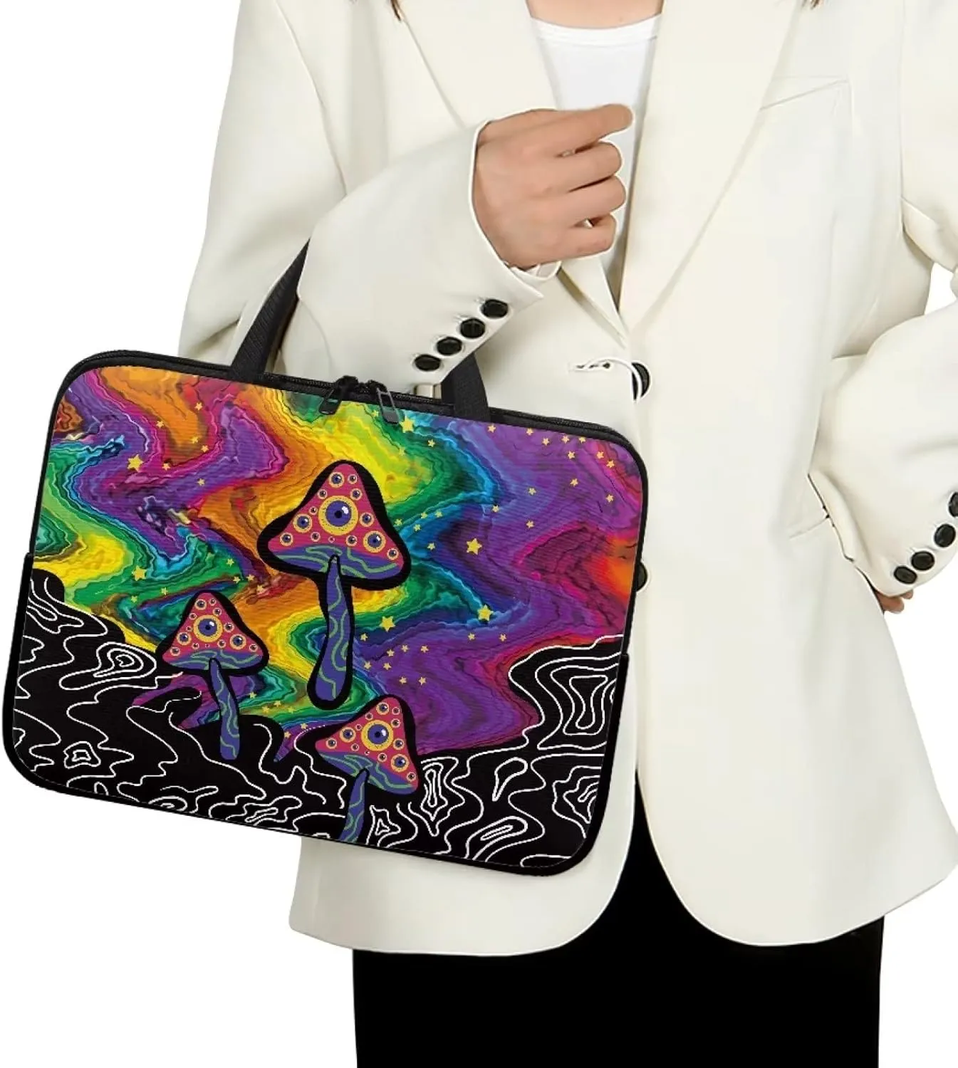 Coloranimal Computer Bags for Women and Men,10 Inch - 17 Inch Laptop Briefcases Laptop Messenger & Shoulder Bags