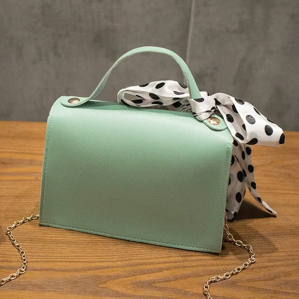 Cover Shoulders Bag Small Lady Purse Mobile Letter Fashion Bag Messenger Bags Extra Large Shoulder (Green, One Size)