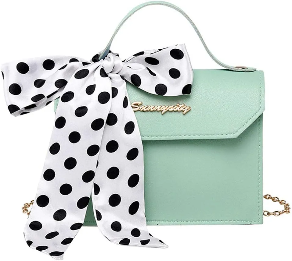Cover Shoulders Bag Small Lady Purse Mobile Letter Fashion Bag Messenger Bags Extra Large Shoulder (Green, One Size)