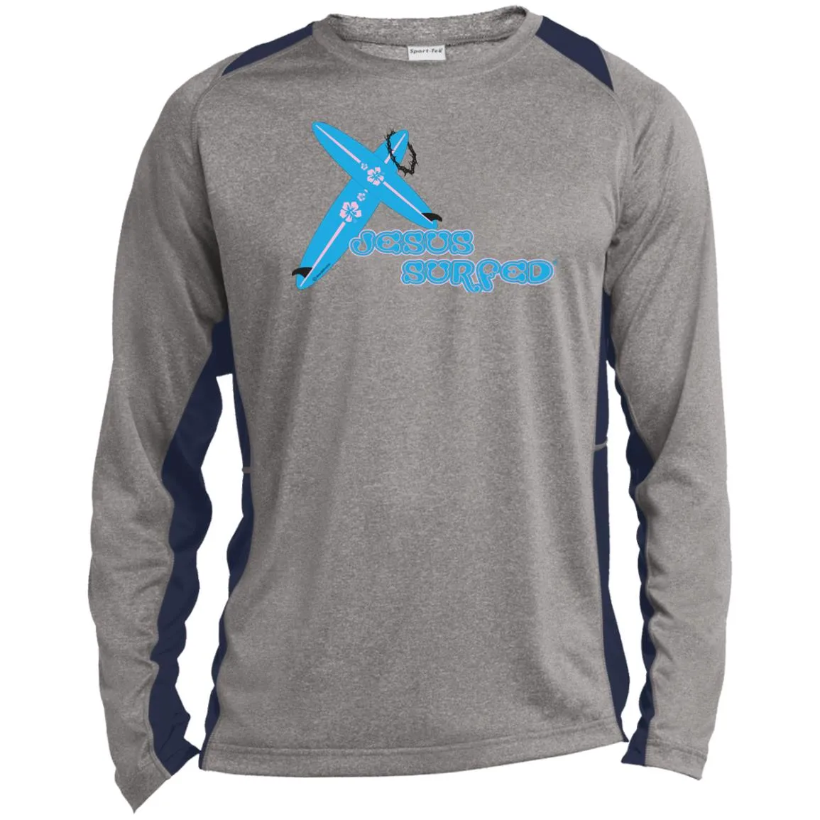 Crossboards - Men's Long Sleeve Colorblock Tee