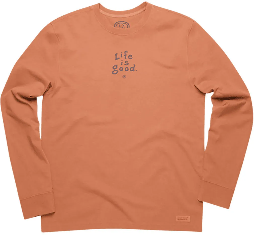 Crusher L/S Stacked LIG T-Shirt by Life is good