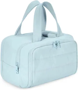 Cureaway Travel Cosmetic Bag, 4-In-1 Puffy Multi-Functional Toiletry Bag, Waterproof Travel Organizer Bags, With Compartments And Handles, Dry-And-Wet Separation, Lightweight And Waterproof (blue)