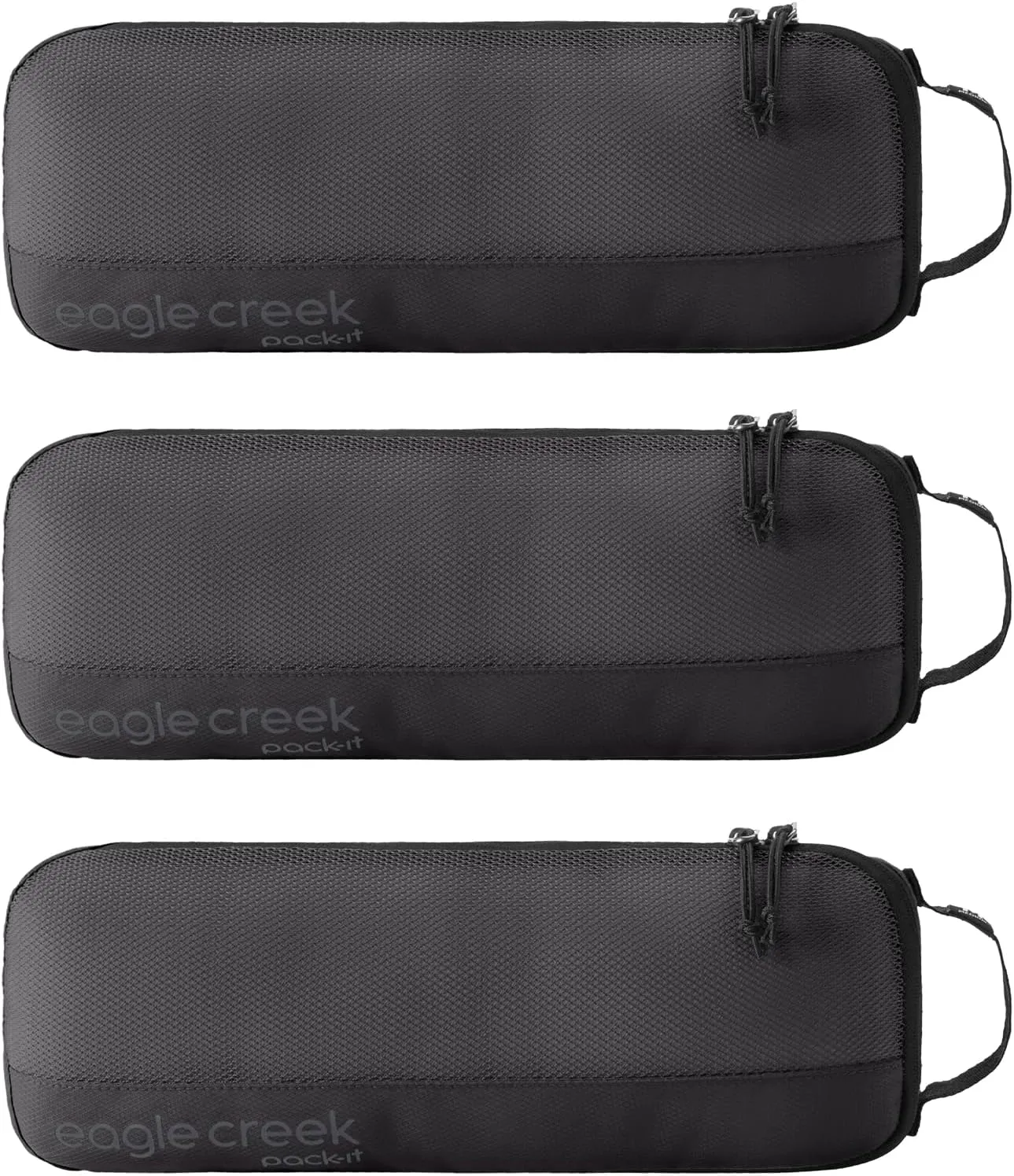 Eagle Creek Pack-It Reveal Slim Cube Set M/M/M Black