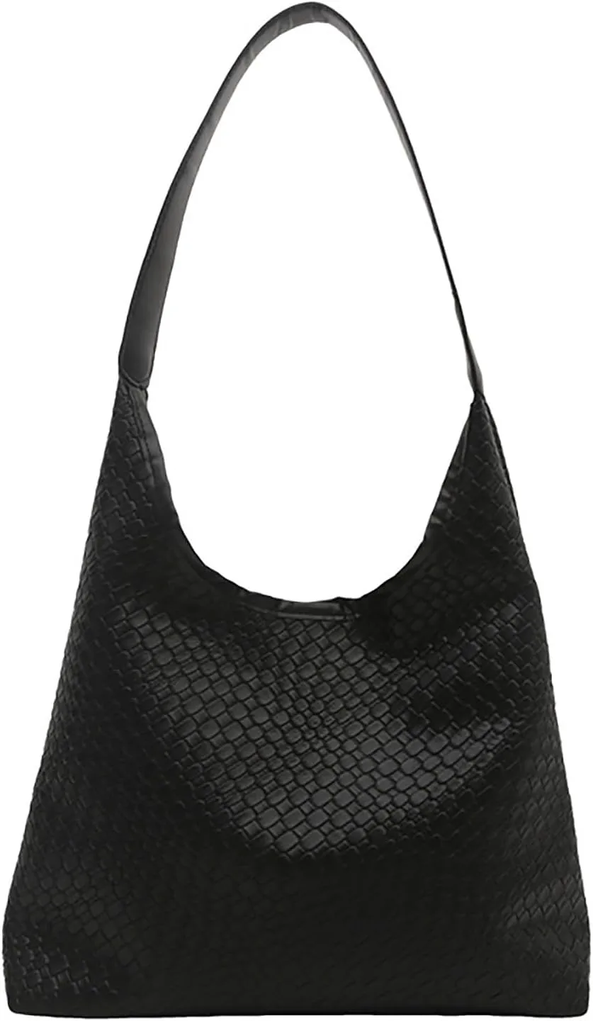 Essential Hobo Crossbody Crescent Crossbody Bag for Women Nylon Shoulder Hobo Purse with Adjustable Strap