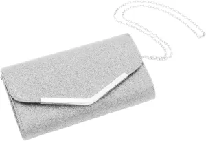 Evening Clutch Purse with Chain Stylish for Women Elegant Crossbody Bag for Parties and Events Durable Sparkling Design Fashionable Accessory