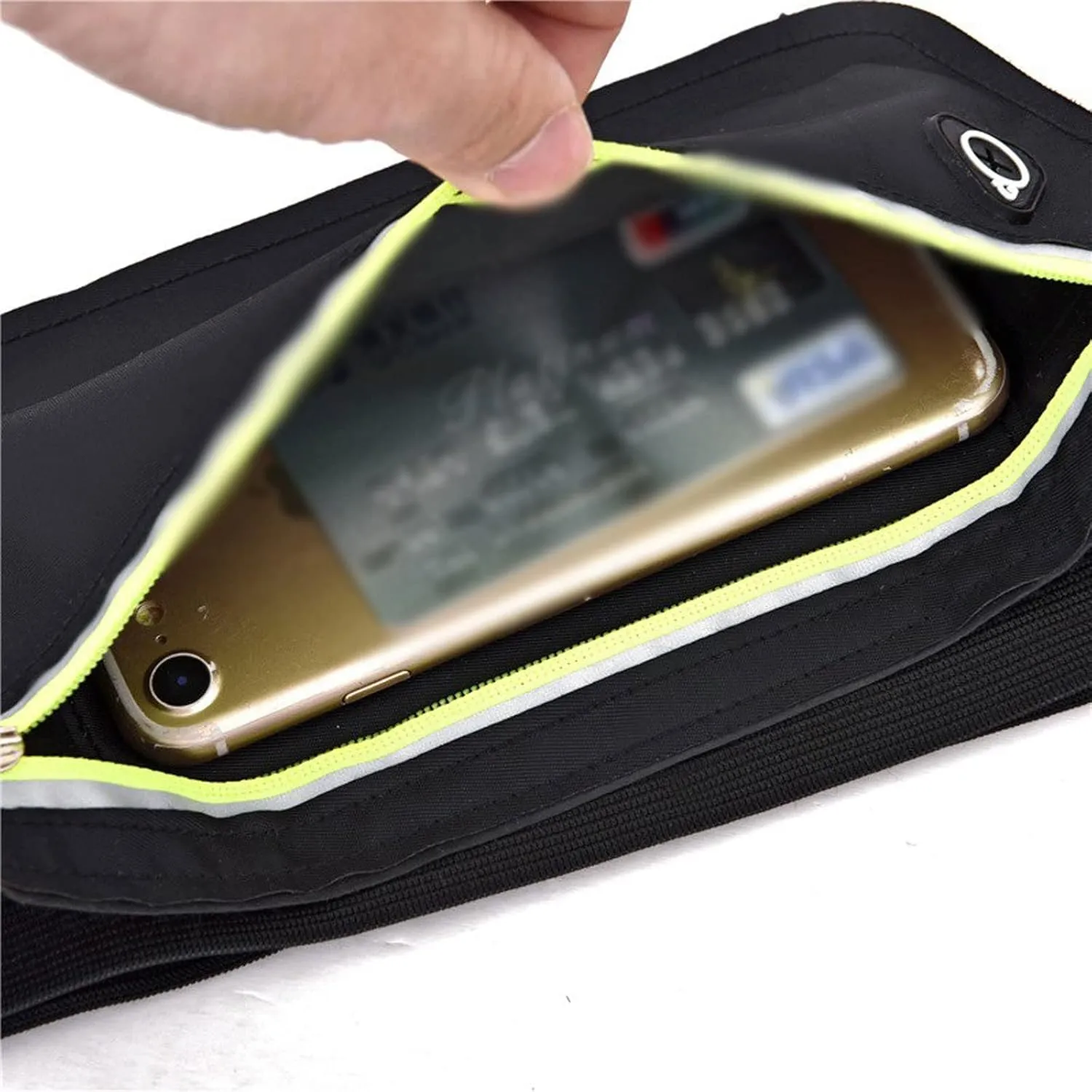 Fanny Pack Men Oxford Sports Small Fanny Pack Night Reflective Light Belt Bags Female Banana Bum Bag Women Running Mini Waist Bags (6)