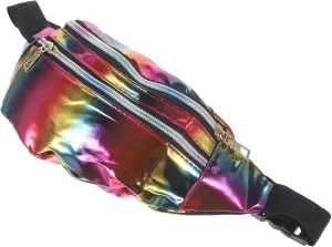 Fashion Fanny Pack Women Stylish Waist Pack Bag Zipper Crossbody Pouch for Travel Outdoor Sports Belt Bag