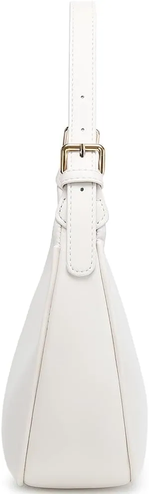 Fashion Small Crescent Underarm Shoulder Bag for Women Trendy Purse Hobo Handbags Clutch Crossbody Bag