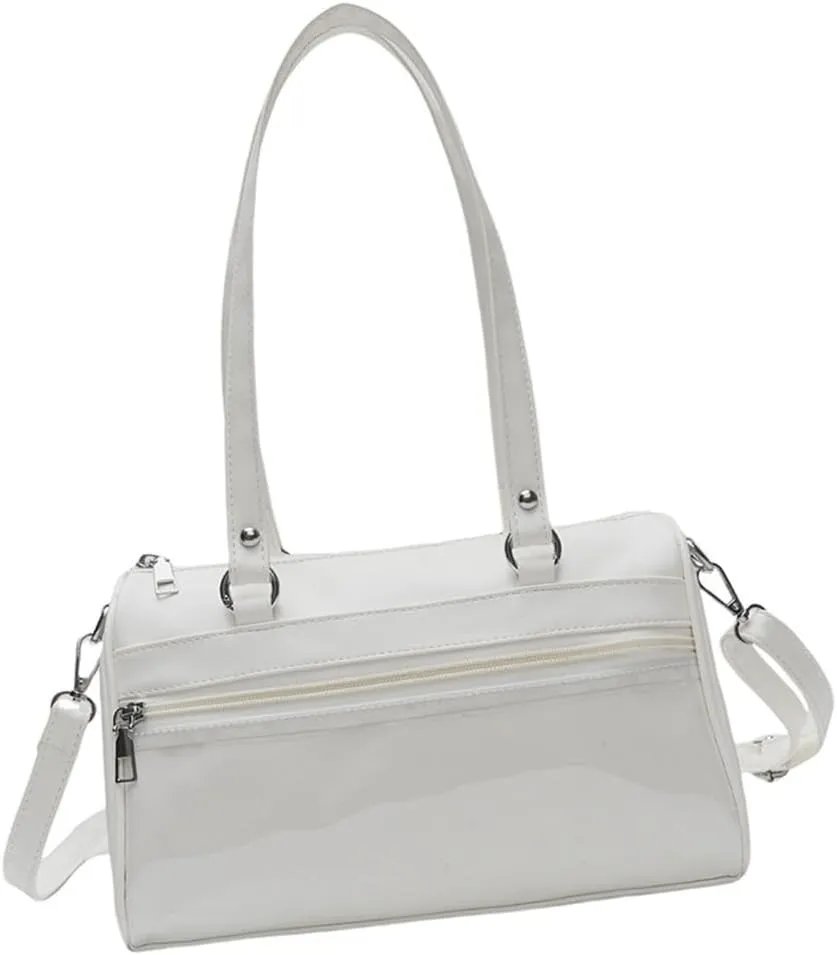 Fashionable Women's Shoulder Bag PU Crossbody Bags Underarm Purse Satchel with Adjustable Strap for Everyday Use