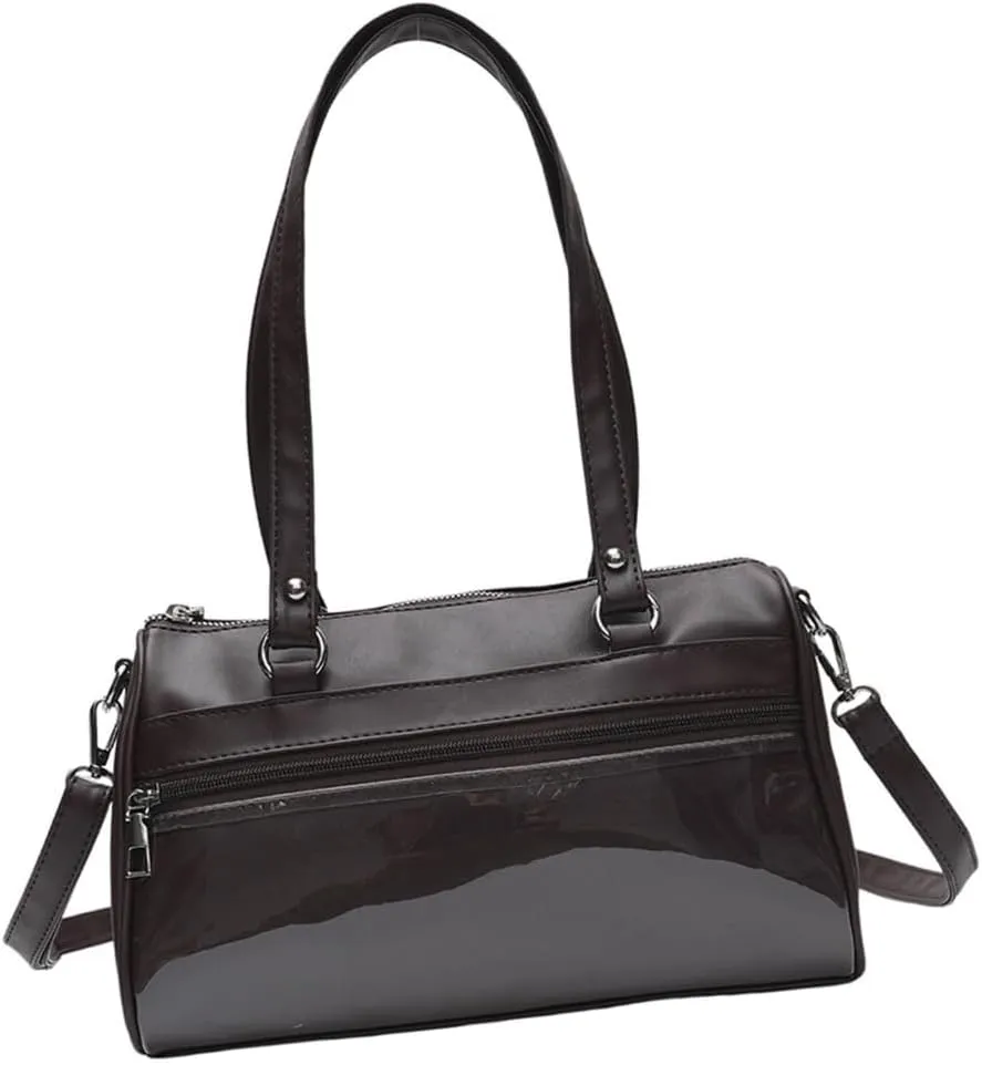 Fashionable Women's Shoulder Bag PU Crossbody Bags Underarm Purse Satchel with Adjustable Strap for Everyday Use