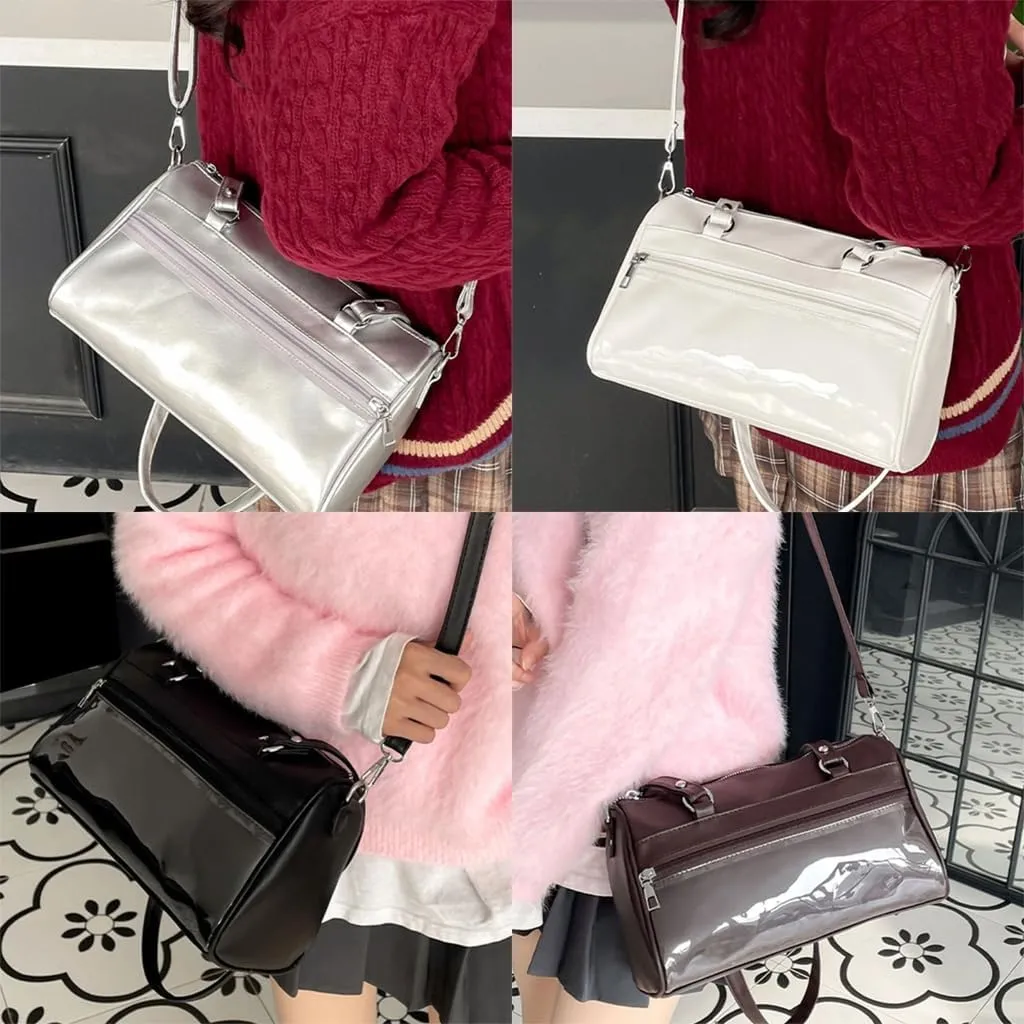 Fashionable Women's Shoulder Bag PU Crossbody Bags Underarm Purse Satchel with Adjustable Strap for Everyday Use